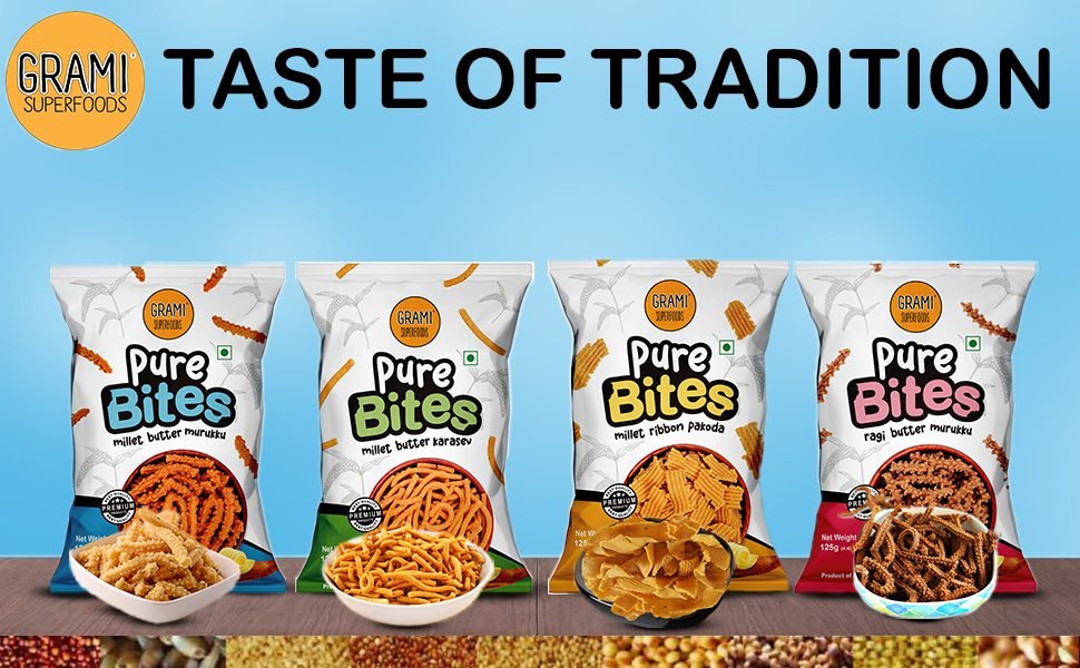 High protein millet snack South Indian