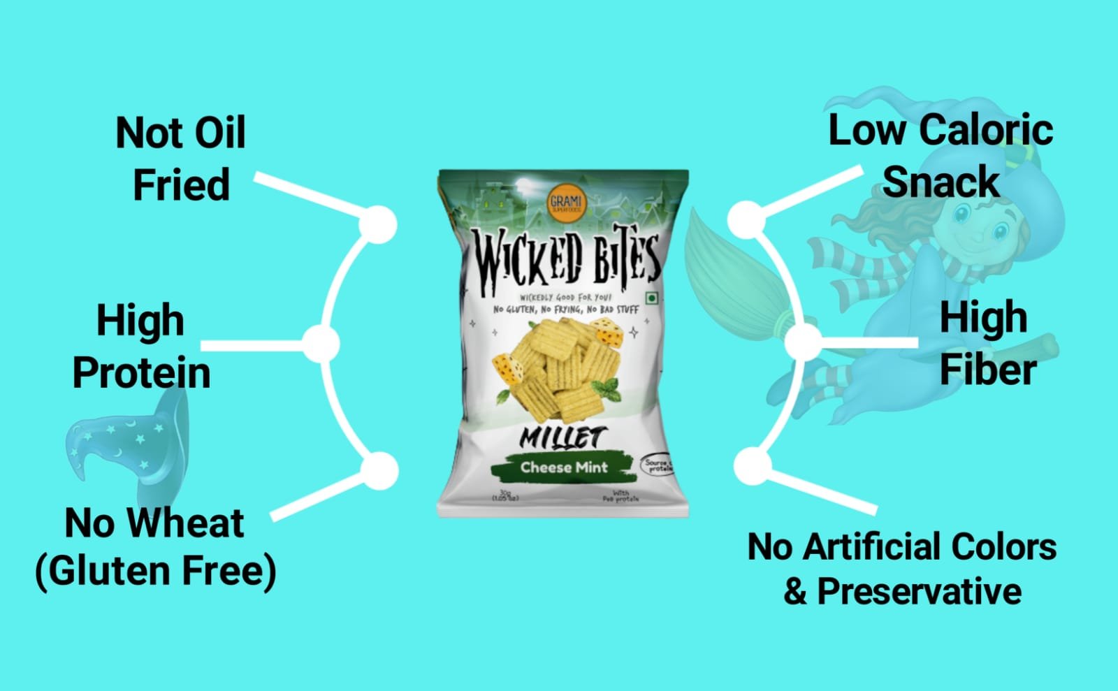 High protein cheese mint healthy Indian snack