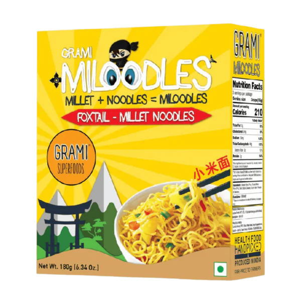 Foxtail Millet Noodles 1