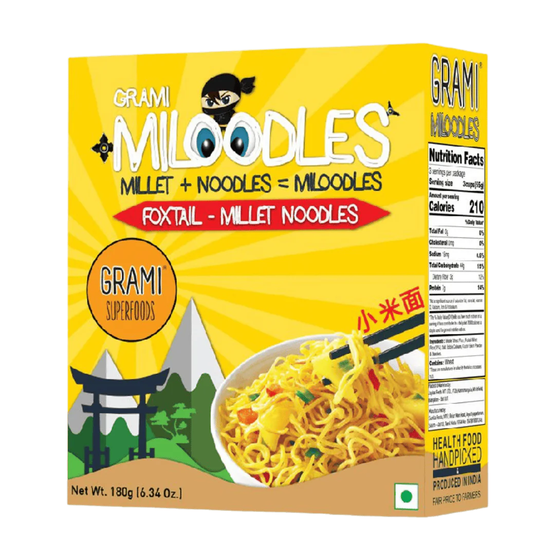 Foxtail Millet Noodles 1