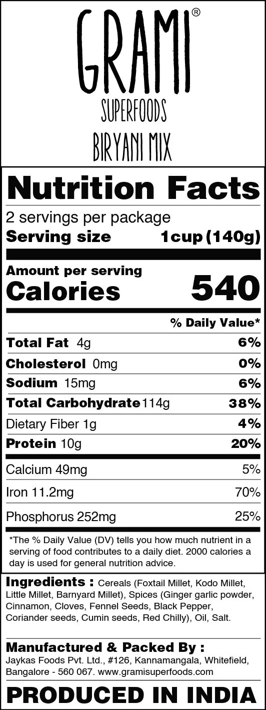 Nutrition Info 01