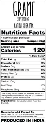 Nutrition Info 18