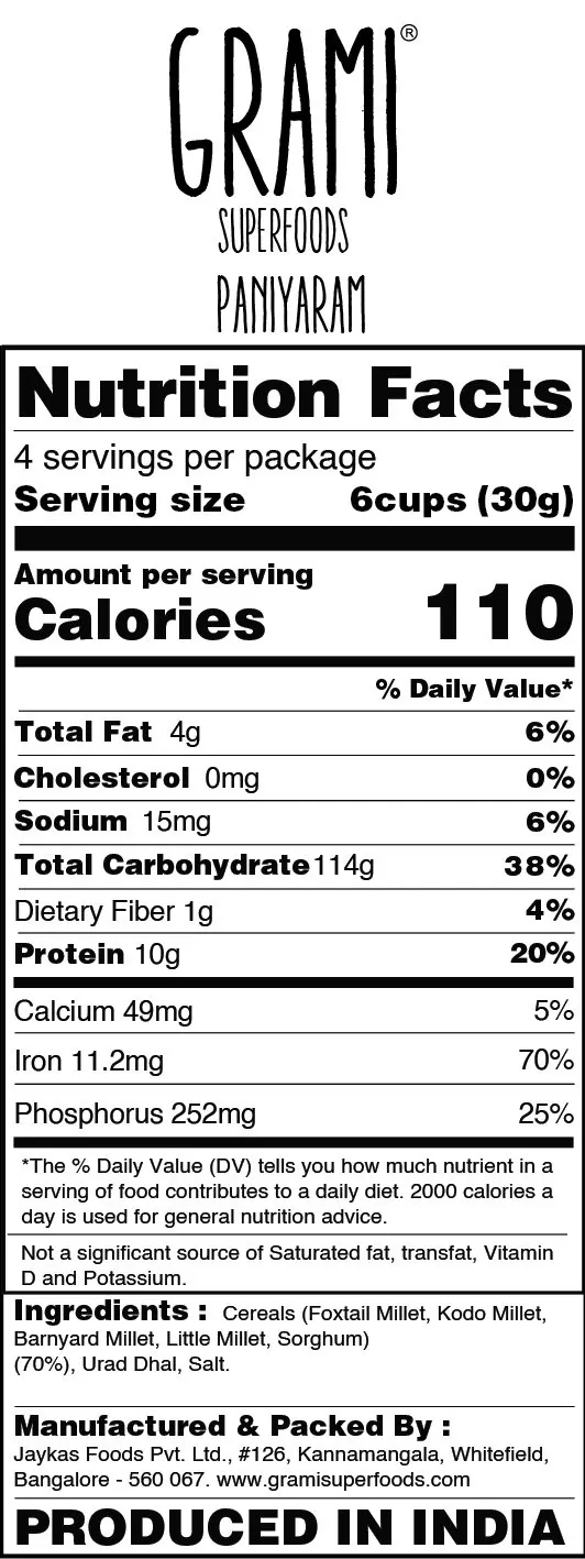 Nutrition Info 23