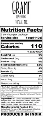Nutrition Info 25