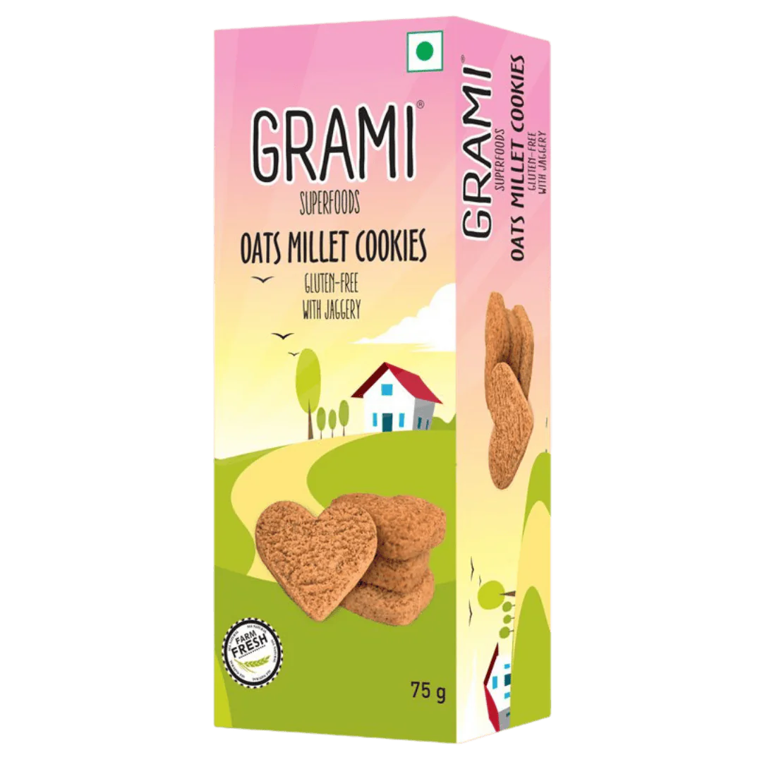 Oats Millet Cookies 1