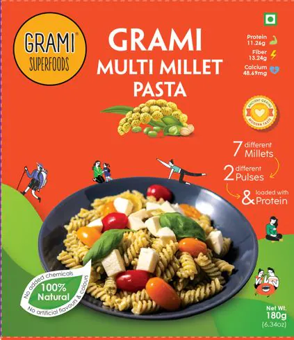MILLET PASTA Front
